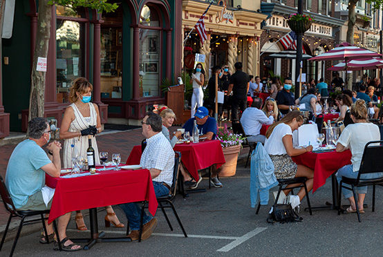 COVID forced NJ outdoor dining on downtown streets. Here is why it might be here to stay.