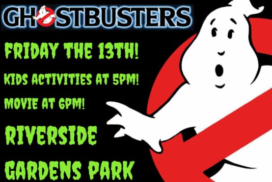 Halloween Movie at Riverside Gardens Park:  Ghostbusters