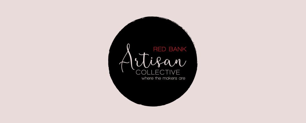 Red Bank Artisan Collective logo with tagline "Where the Makers Are"