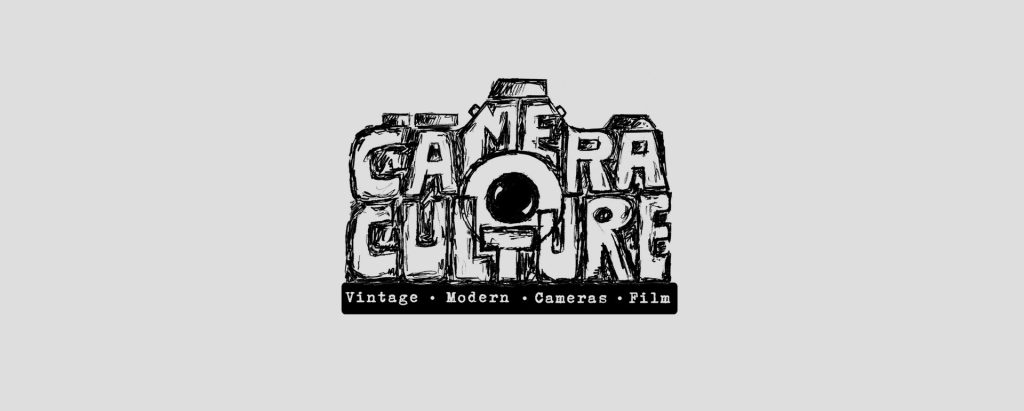Camera Culture logo with tagline that reads "Vintage, Modern, Camera, Film"