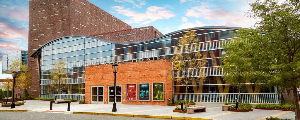 exterior of Two River Theater